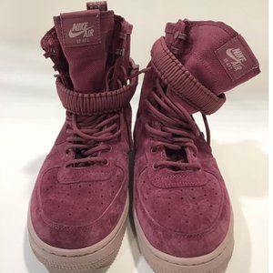 Nike SF Air Force 1 High 'Force Is Female Vintage Wine